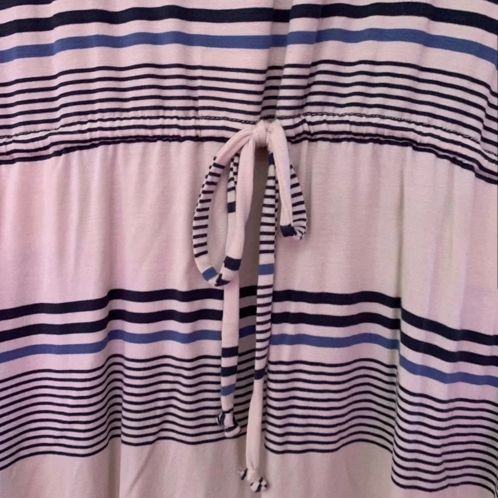 NWT Size MEDIUM Chaser Strappy Draped Back Dress MSRP $98 Summer Nautical Beach - Picture 4 of 5
